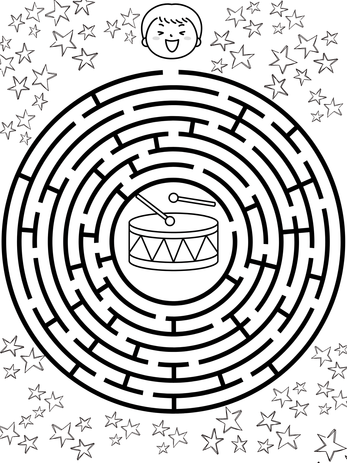 Printable: Nativity Activity Pages - Death World LLC - 