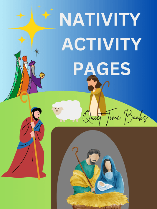 Printable: Nativity Activity Pages - Death World LLC - 