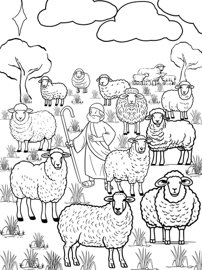 Printable: Nativity Activity Pages - Death World LLC - 