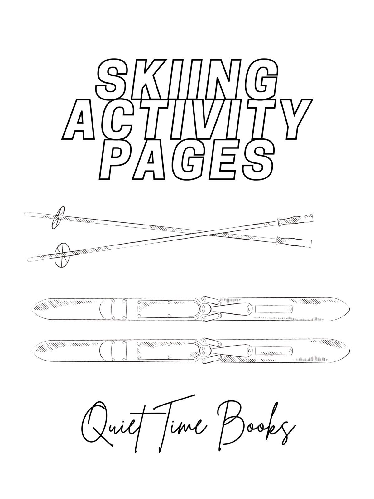 Printable: Skiing Activity Pages - Death World LLC - 