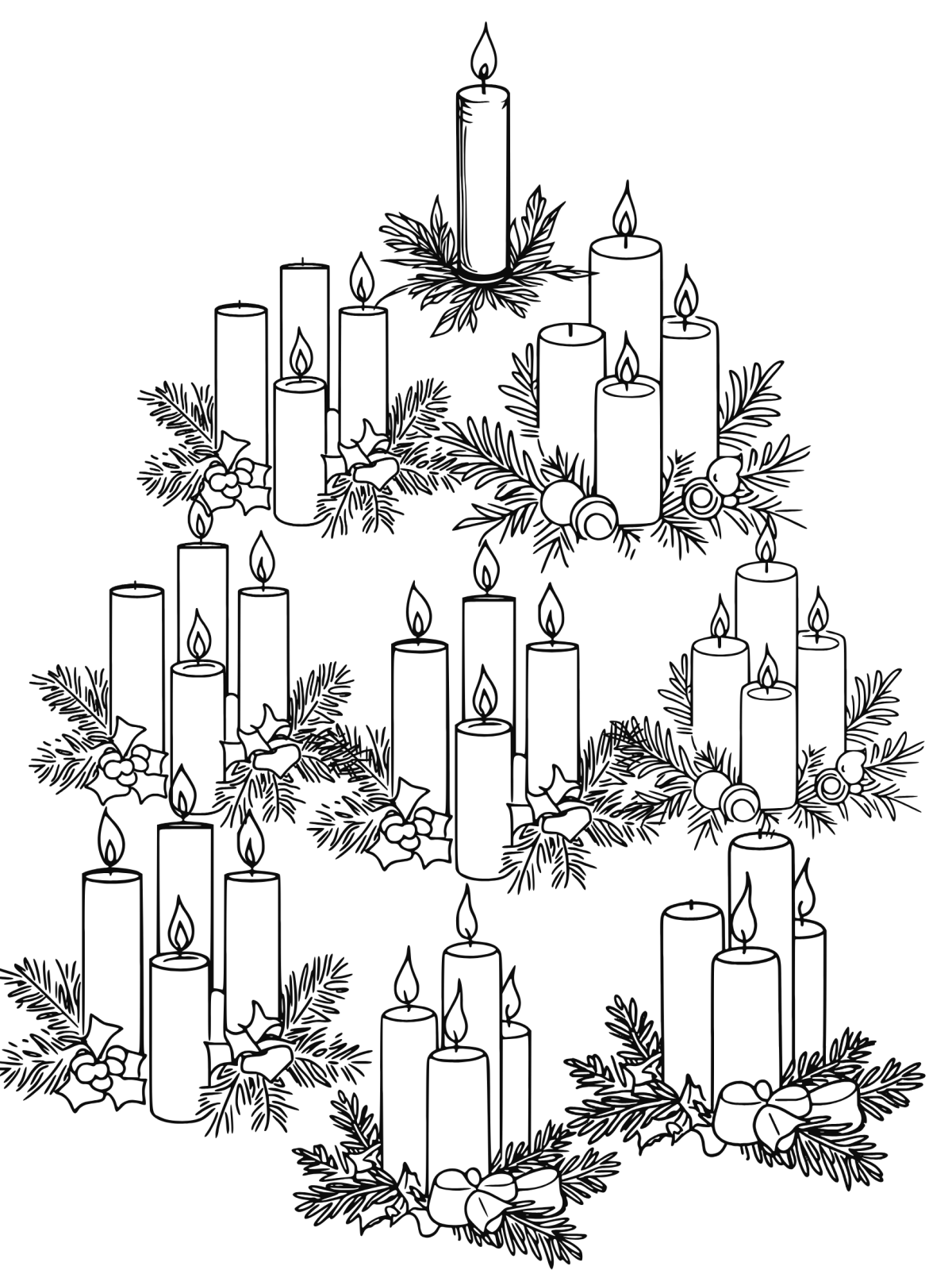 Printable: Yule Activity Pages - Death World LLC - 