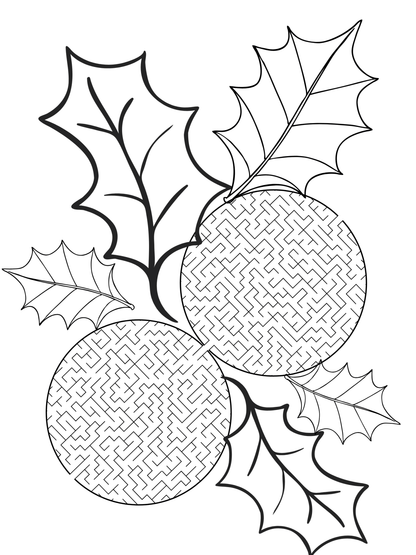 Printable: Yule Activity Pages - Death World LLC - 