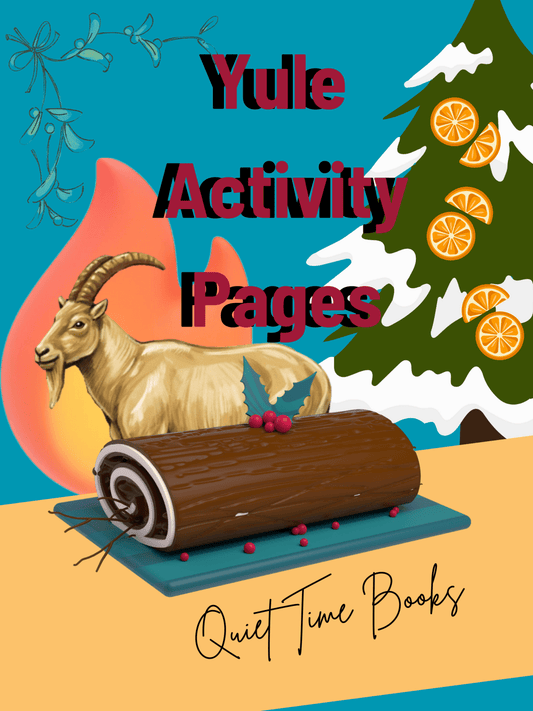 Printable: Yule Activity Pages - Death World LLC - 