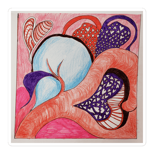 Sticker Bubble - free: Heart of Hearts - Death World LLC - 3″×3″