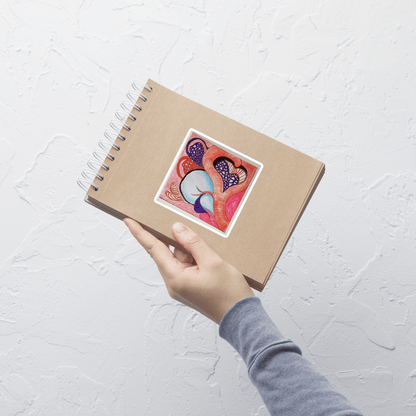 Sticker Bubble - free: Heart of Hearts - Death World LLC - 4″×4″