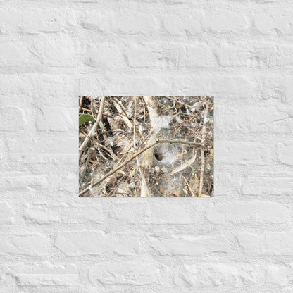 Tunnel Web: Alex Pendle Matte Photo Print, Sees Nature Series - Death World LLC - 12″×16″