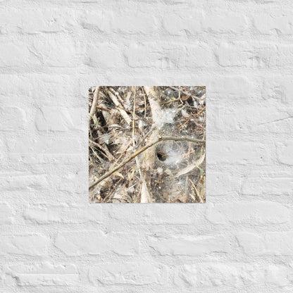 Tunnel Web: Alex Pendle Matte Photo Print, Sees Nature Series - Death World LLC - 14″×14″
